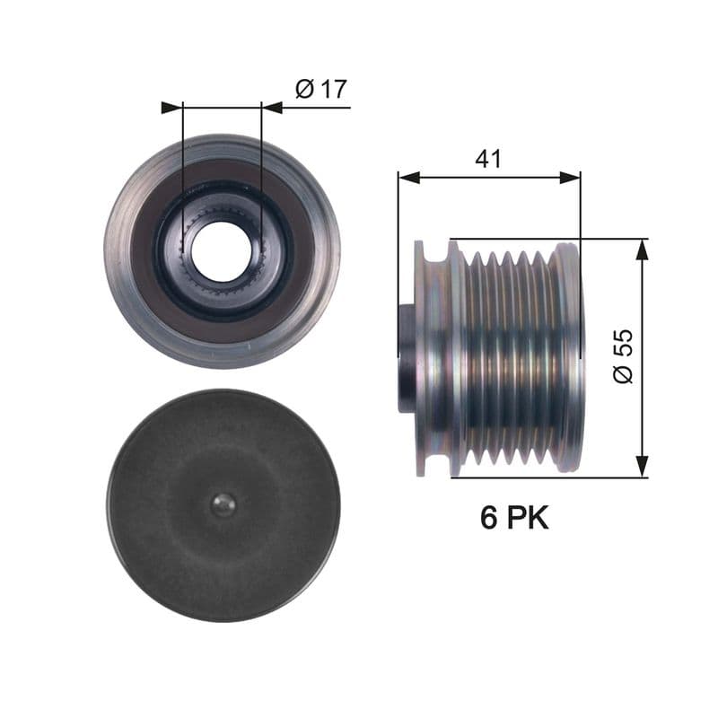 Alternator pulley