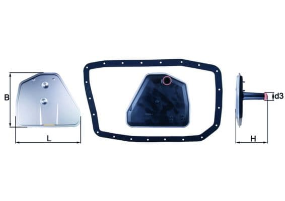 Hydraulic Filter, automatic transmission