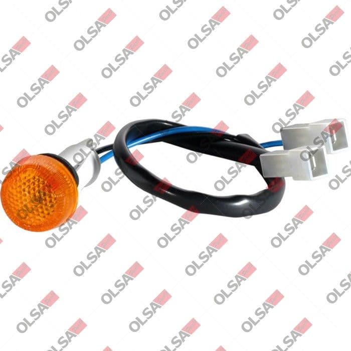 Controlelampje, zijkant Links/Rechts (oranje) past: FIAT PANDA  LANCIA Y10 0.65-1.3D 10.80-07.04 01.86-07.04