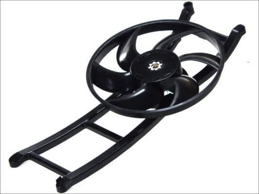 Radiatorventilator (met huisvesting) past: FIAT PANDA 1.1/1.2/1.2CNG 09.03-