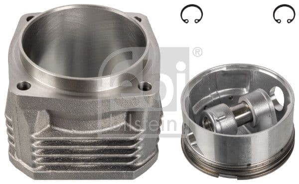 Compressor zuiger met bus (diameter 100mm) past: MERCEDES ACTROS, ACTROS MP2 / MP3, TRAVEGO (O 580)  SETRA 400 OM541.920-OM942.911