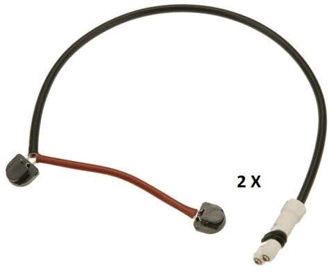 Sensor remblokslijtage Achter (hoeveelheid per verpakking: 2pcs) past: PORSCHE 911, 911 TARGA 3.6/3.8 07.06-12.12