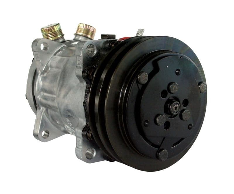 Airconditioning compressor 12V (R134a) past: CASE IH 70 2WD, 70 4WD, 80 2WD, 80 4WD, 90 2WD, 90 4WD, 95 2WD, 95 4WD  FIAT 140-90 DT, 160-90 DT, 180-90 DT, F 100, F 110, F 115, F 120, F 130, F 140