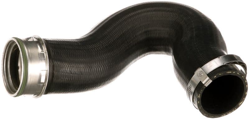 Intercooler slang Rechts (Voor, diameter 54mm, lengte 385mm, zwart) past: MERCEDES SPRINTER 3,5-T (B906), SPRINTER 3-T (B906), SPRINTER 4,6-T (B906), SPRINTER 5-T (B906) 3.0D 06.06-12.18