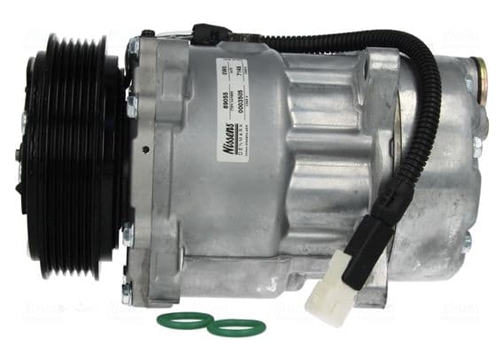 Airconditioning compressor past: CITROEN BERLINGO, C5 I, C5 II, EVASION, JUMPER I, JUMPER II, JUMPY I, XANTIA, XM, XSARA, XSARA PICASSO  FIAT DUCATO, SCUDO, ULYSSE 1.1-Electric 06.89-12.15