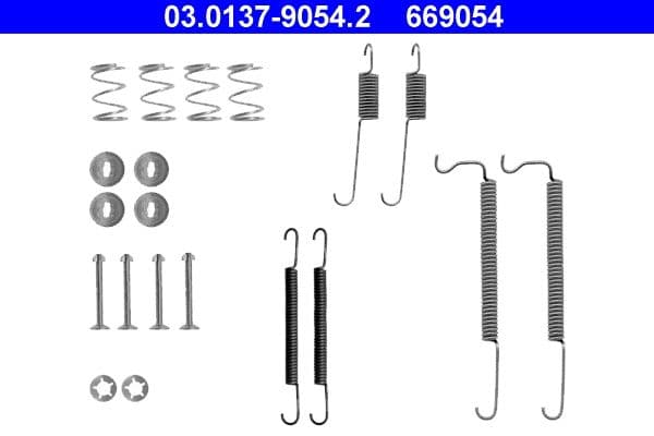 Accessory Kit, brake shoes