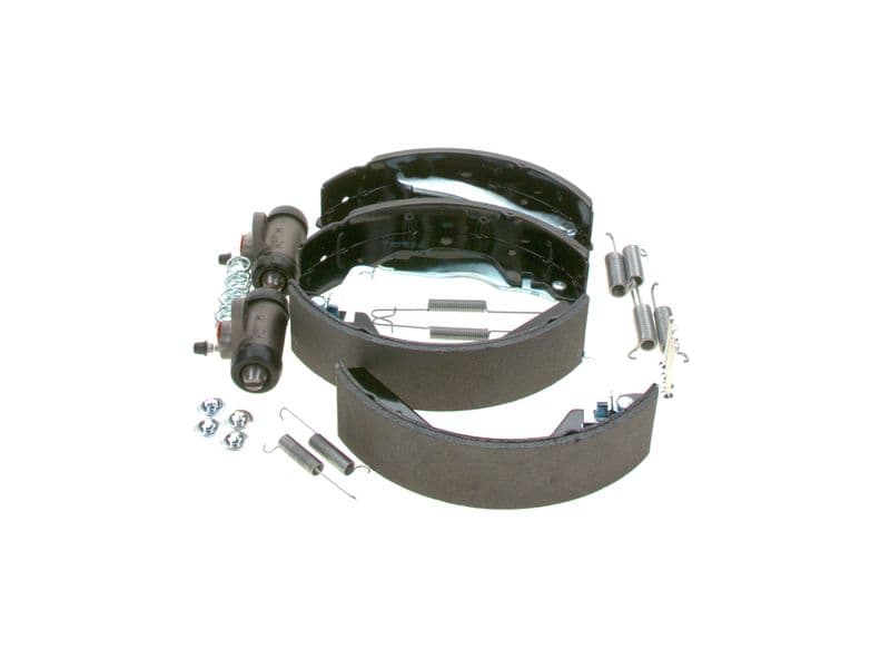 Remtrommelset (schoen, cilinder, veren) past: VW TRANSPORTER T3 1.6-2.1 05.79-07.92