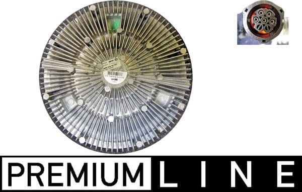 Ventilatorkoppeling (aantal pinnen: 5) past: VOLVO FH12 D12A340-D12D500 08.93-