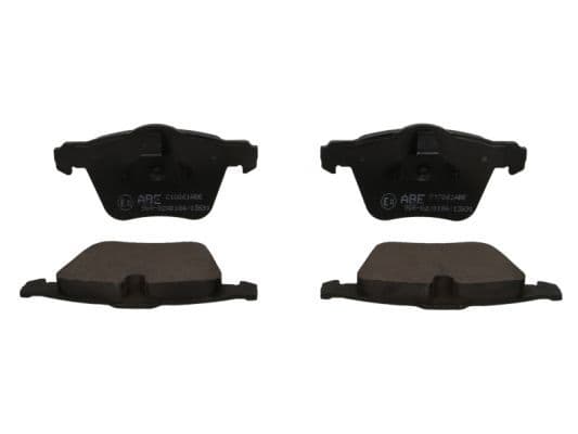 Remblokken set Voor , past: VOLVO S60 II, S80 II, V40, V60 I, V70 II, V70 III, XC70 I, XC70 II  FORD GALAXY II, GALAXY MK II, MONDEO IV, S-MAX 1.5-4.4 01.01-12.18