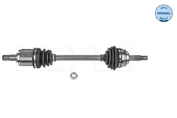 As van de aandrijfas Voor Links 599mm past: SKODA FAVORIT, FAVORIT FORMAN, FELICIA I, FELICIA II  VW CADDY II 1.3/1.6/1.9D 05.89-04.02