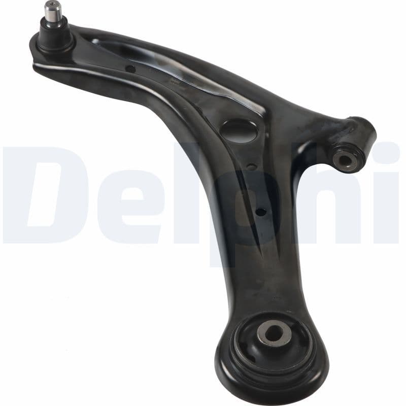 Vooras spoorcontrole arm Links bodem voor 17,5 mm (met een gewricht (knokkel)) past: MAZDA 2 1.3-1.6D 07.07-06.15