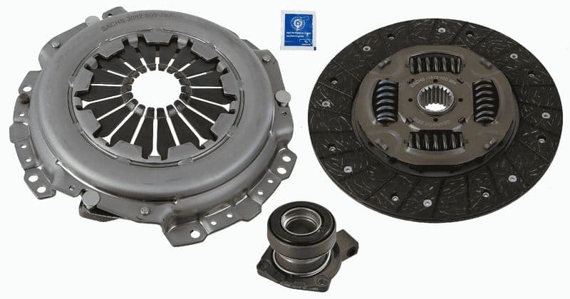 Koppelingskit met hydraulisch lager (225mm) past: SUZUKI GRAND VITARA II 2.0 10.05-02.15