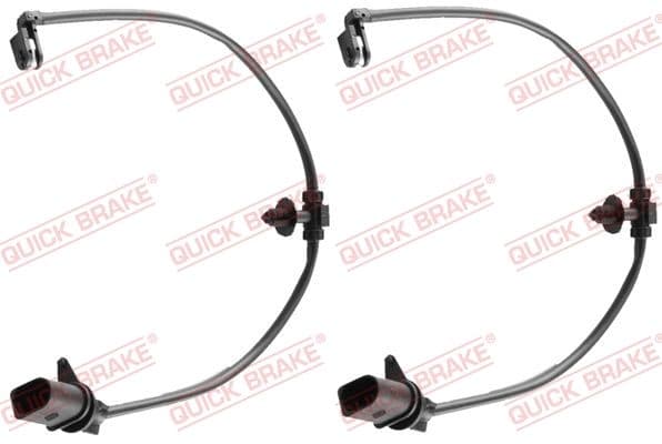 Sensor remblokslijtage Achter (hoeveelheid per verpakking: 2pcs) past: VW TOUAREG 2.0-4.0D 11.17-