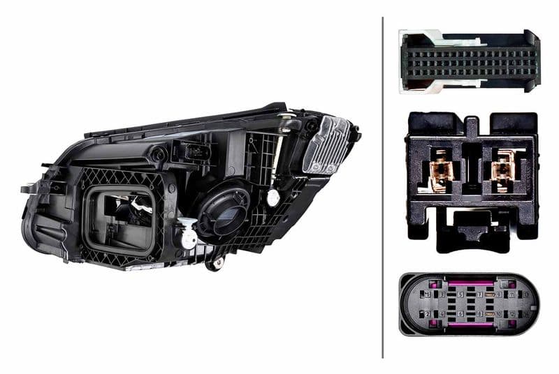 Koplamp Rechts (LED, elektrisch) past: MERCEDES C-KLASA S205, C-KLASA W205 12.18-