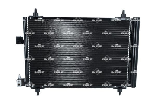 A/C condensator (met droger) past: CITROEN C5 II, C5 III, C6  PEUGEOT 407 1.6-3.0 03.04-