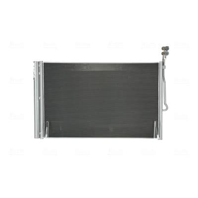 A/C condensator (met droger, (EN) additional fitting elements) past: PORSCHE CAYENNE  VW TOUAREG 3.0D-4.8 01.10-12.18