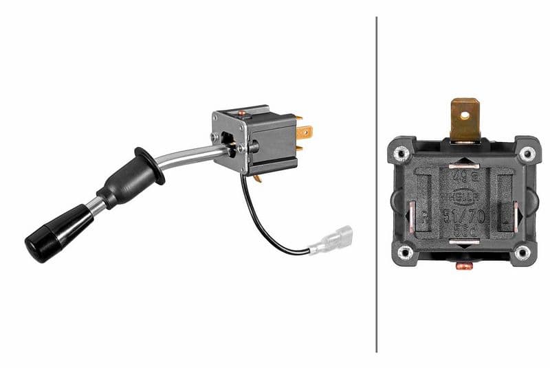 Gecombineerde schakelaar onder het stuur (Hoorn  indicatoren) past: DEUTZ FAHR D 10006, D 10006 A, D 13006, D 2506, D 3006, D 3006 P, D 4006, D 4006 A, D 4006 P, D 4006 PA, D 4506, D 4506 A