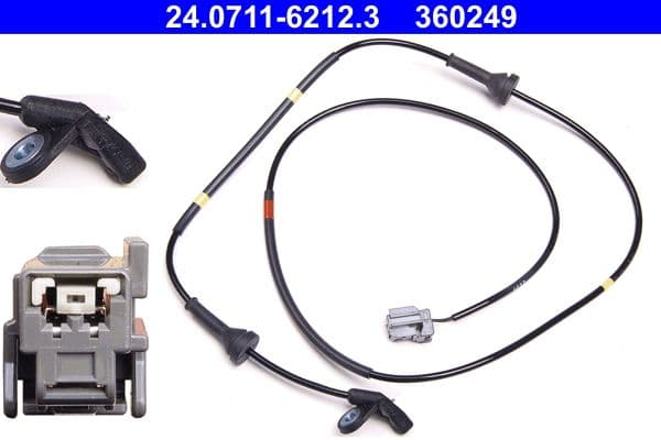 Sensor, wheel speed