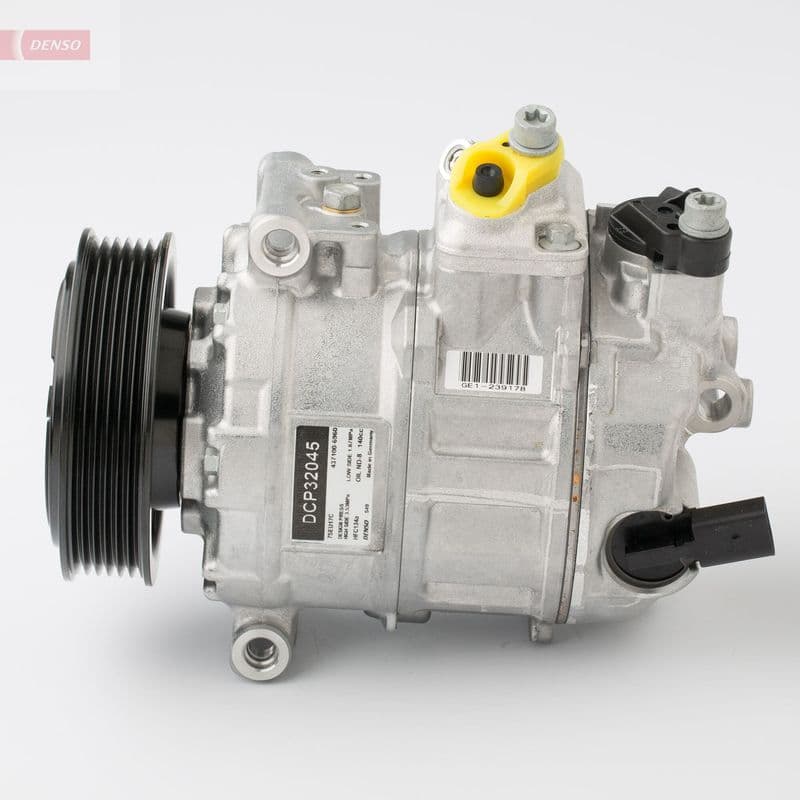 Airconditioning compressor past: AUDI A3, Q3, TT  SEAT ALHAMBRA, ALTEA, ALTEA XL, LEON, TOLEDO III  SKODA OCTAVIA II, RAPID, SUPERB II, YETI  VW BEETLE, CADDY ALLTRACK IV 1.2-3.6 02.03-12.22