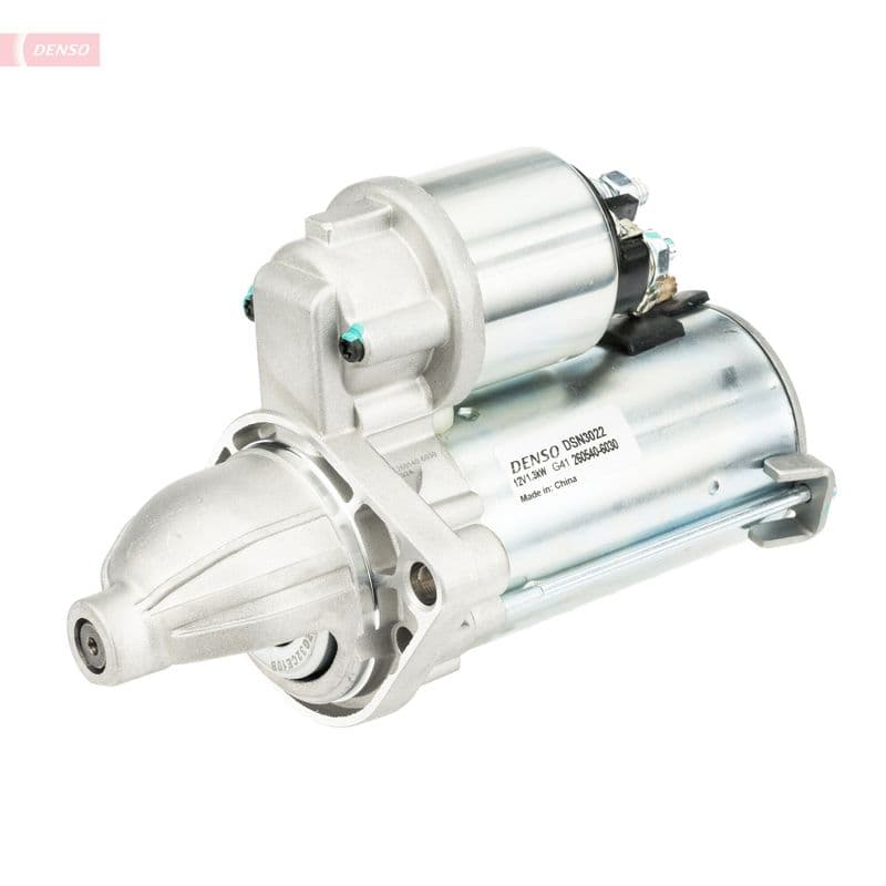 Starter (12V, 1,3kW, (en) new with a deposit) past: ALFA ROMEO MITO  CITROEN NEMO  FIAT 500, 500 C, DOBLO, DOBLO CARGO, FIORINO, GRANDE PUNTO, IDEA, LINEA, PANDA, PUNTO, PUNTO EVO 1.3D/1.9D 06.03-