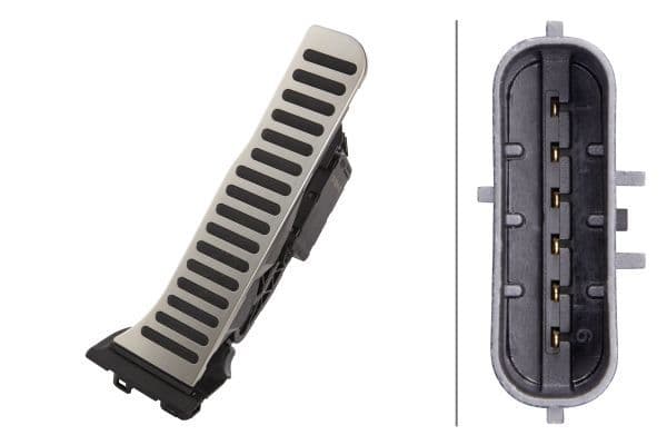 Gaspedaal past: AUDI A3, R8, R8 SPYDER, TT  SEAT LEON, LEON SC  SKODA OCTAVIA I, OCTAVIA II, OCTAVIA III, SUPERB II, SUPERB III  VW BEETLE, EOS, GOLF ALLTRACK VII, GOLF IV 1.2-Electric 05.99-