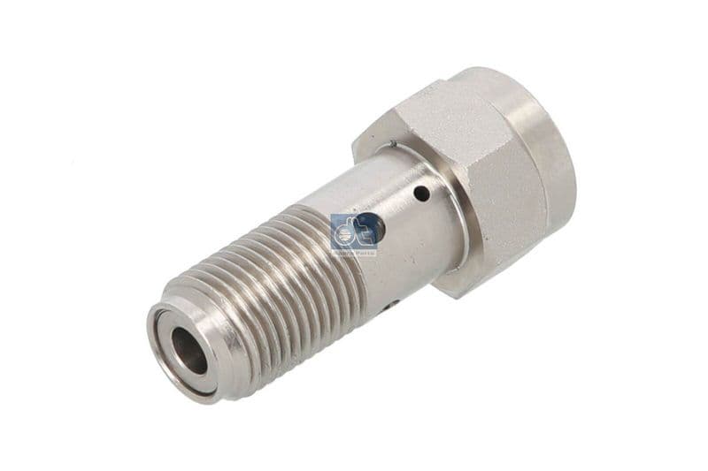 Rechte doorlaatklep (3,2bar, M16x1,5mm, lage brandstofdruk) past: RVI KERAX, MAGNUM, PREMIUM 2  VOLVO 9700, 9900, B13R, FH, FH II, FH16, FH16 II, FM, FM II, FM9, FMX, FMX II D11A-330-DXi7