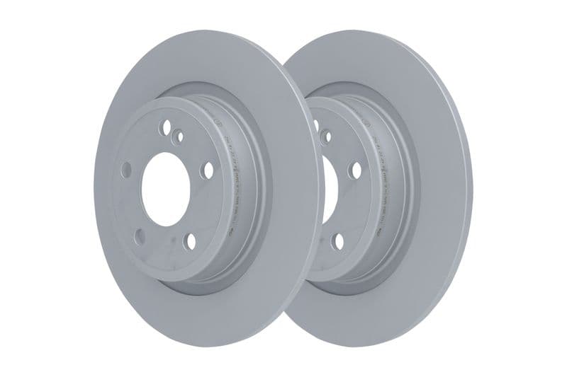 Brake disc Achter Links/Rechts past: MERCEDES A (W176), B SPORTS TOURER (W245), B SPORTS TOURER (W246, W242), CLA (C117), CLA SHOOTING BRAKE (X117), GLA (X156) 1.5D-Electric 01.10-12.19