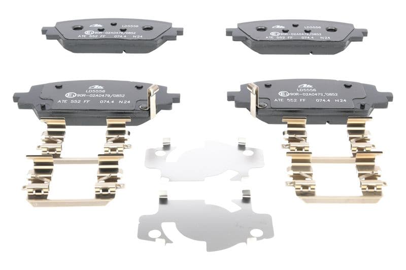 Keramische remblokken Voor (met een dempingskussen), past: HYUNDAI SANTA FE IV, SANTA FE V  KIA SORENTO IV 1.6H/2.2D/2.5 03.20-