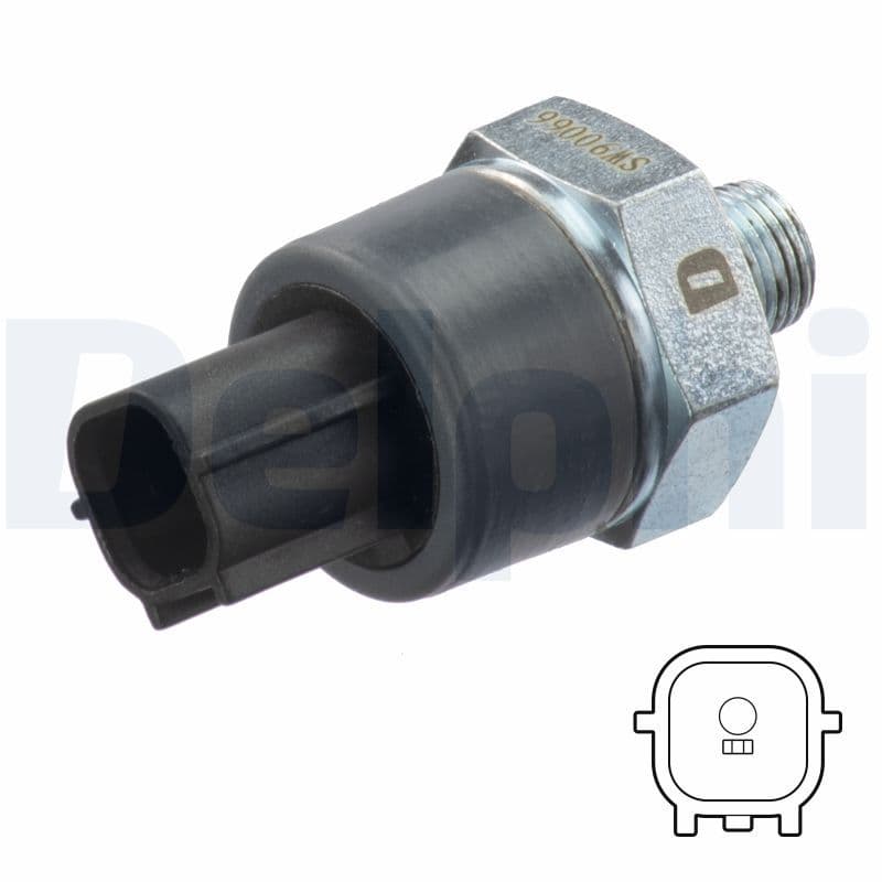 Sensor, oil pressure