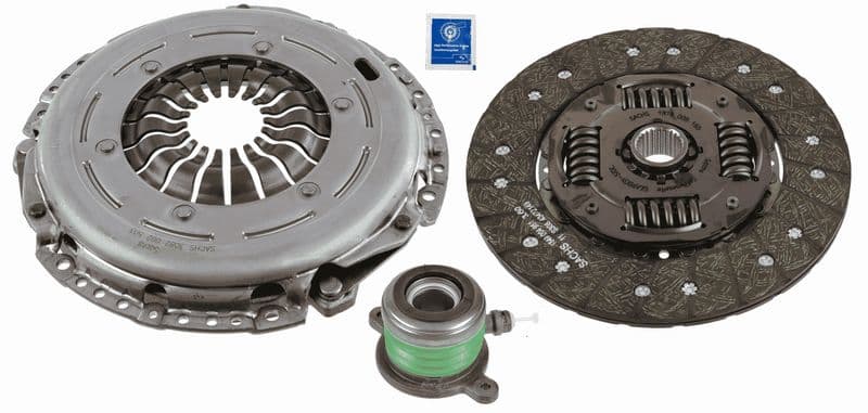 Zelfstellende koppelingskit met hydraulisch lager (240mm) past: VW AMAROK 2.0D 09.10-