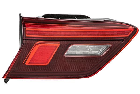 Achterlicht Links (binnen/bovenste deel, LED, kleur van het glas red, anti-fog licht) past: VW TIGUAN II 01.16-12.19