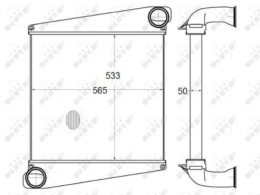 Brake disc Achter Links/Rechts past: MERCEDES C (C204), C (W204), C T-MODEL (S204), E (A207), E (C207), E (W212) 1.6-3.5 01.07-