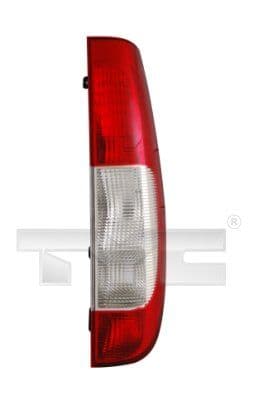 Achterlicht Rechts (P21/5W/P21W, kleur indicator wit, kleur van het glas red) past: MERCEDES VITO / VIANO W639 Bus / Gesloten lichaam / Oversize lichaam 09.03-10.10