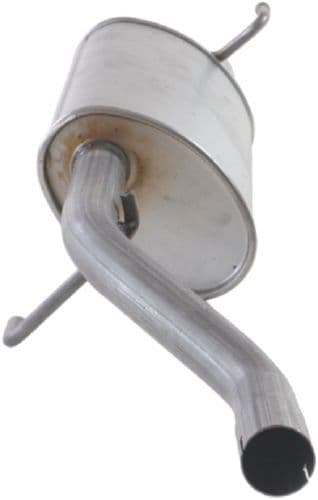 Uitlaatsysteem achterste geluiddemper past: OPEL CORSA D, CORSA E 1.4/1.4LPG 07.06-