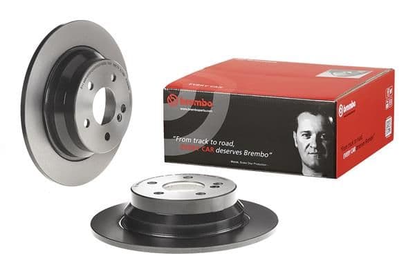 Brake disc Achter Links/Rechts past: MERCEDES CLS (C218), CLS SHOOTING BRAKE (X218), E (W211), E (W212), E T-MODEL (S211), E T-MODEL (S212) 1.6-3.5 03.02-12.17
