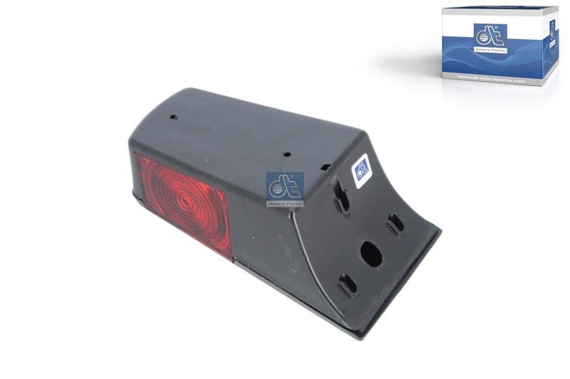 Markeringslichten Links/Rechts, red/wit, 24V (dak) past: SCANIA 2, 3 05.80-12.96