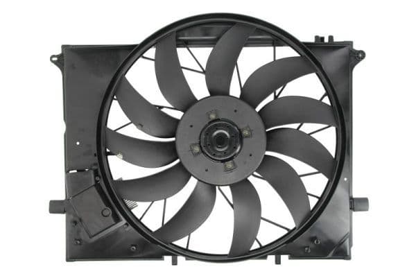 Radiatorventilator (met huisvesting) past: MERCEDES S (C215), S (W220, V220), SL (R129), SL (R230) 2.8-6.2 10.98-01.12
