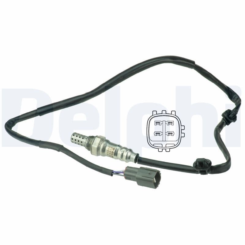 Lambda sonde (aantal draden 4, 908mm) past: TOYOTA AVENSIS 2.0 10.00-02.03