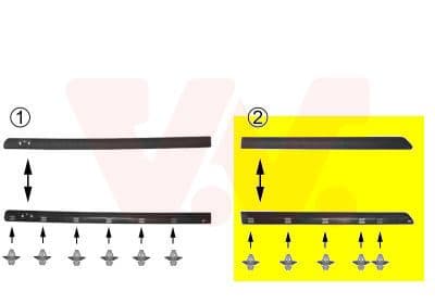 Sier / Beveiligings/ Decoratiepanelen/ Emblemen/ Spatlappen