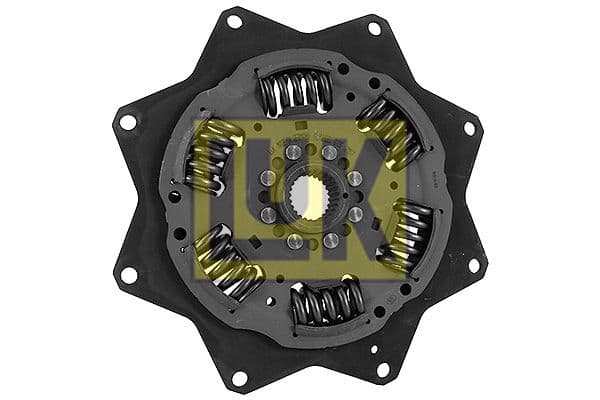 Torsiedemper (diameter: 348mm, aantal tanden: 26 pcs) past: MASSEY FERGUSON 2200