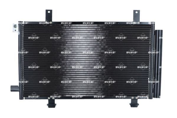 A/C condensator (met droger) past: FIAT SEDICI  MITSUBISHI ASX  SUZUKI SX4 1.5-1.9D 06.06-