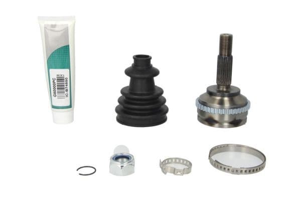 CV-gewricht buitenste Links/Rechts (21z/28z  ABS:44) past: RENAULT CLIO II, KANGOO, MODUS, THALIA I, TWINGO I 1.2/1.2LPG/1.4 03.93-