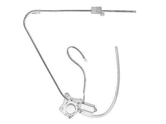 Raamregelaar Links, elektrisch, met motor (elektrisch  met motor) past: IVECO DAILY II, DAILY III, DAILY IV, DAILY V 01.89-02.14