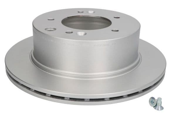 Brake disc Achter Links/Rechts (gecoat) past: KIA SORENTO I 2.4/2.5D/3.5 08.02-12.11