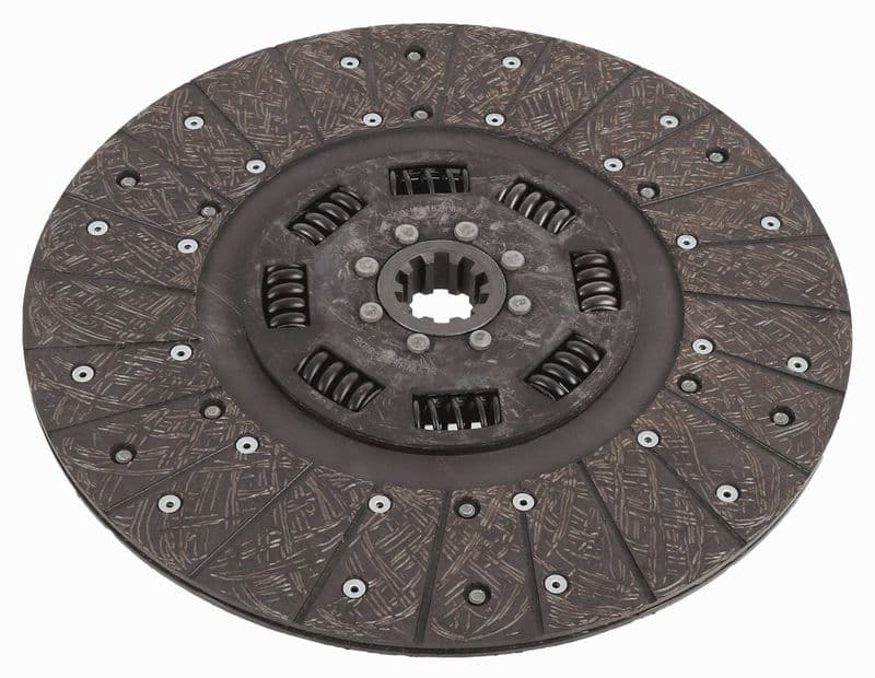 Koppelingsplaat/plaat (330mm) past: MAN L2000, M 2000 L, M90 12.88-