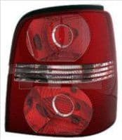 Achterlicht Rechts (P21W/R5W, kleur indicator wit, kleur van het glas red) past: VW TOURAN I 01.07-05.10
