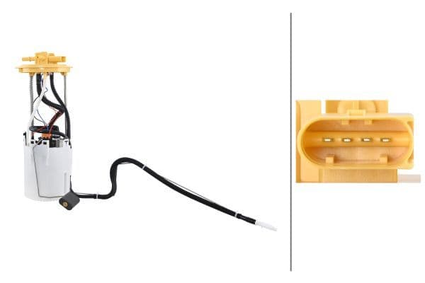 Elektrische brandstofpomp (module) past: MERCEDES SPRINTER 3,5-T (B906), SPRINTER 3-T (B906), SPRINTER 4,6-T (B906), SPRINTER 5-T (B906) 2.1D/2.2D/3.0D 06.06-12.19