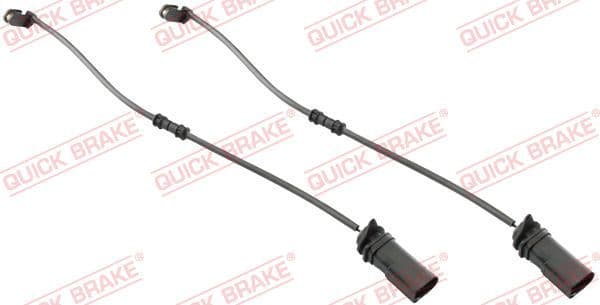 Sensor remblokslijtage Voor (hoeveelheid per verpakking: 2pcs) past: AUDI A6 ALLROAD C7, A6 C7, A7, A8 D4, Q5 1.8-6.3 11.09-09.18