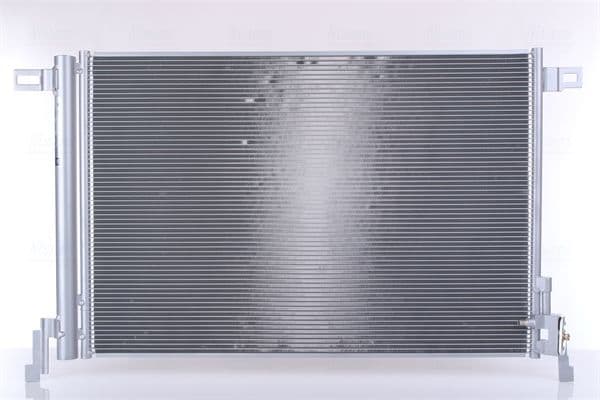 A/C condensator (met droger, (EN) additional fitting elements) past: PORSCHE CAYENNE 2.9-4.0H 05.17-