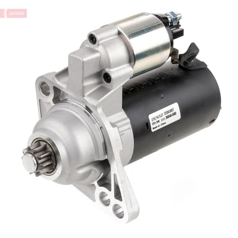 Starter (12V, 1,7kW, (en) new with a deposit) past: AUDI A3, TT  SEAT ALTEA, ALTEA XL, CORDOBA, IBIZA III, IBIZA IV, IBIZA IV SC, LEON, TOLEDO III  SKODA FABIA I 1.4D-2.0D 01.00-08.15